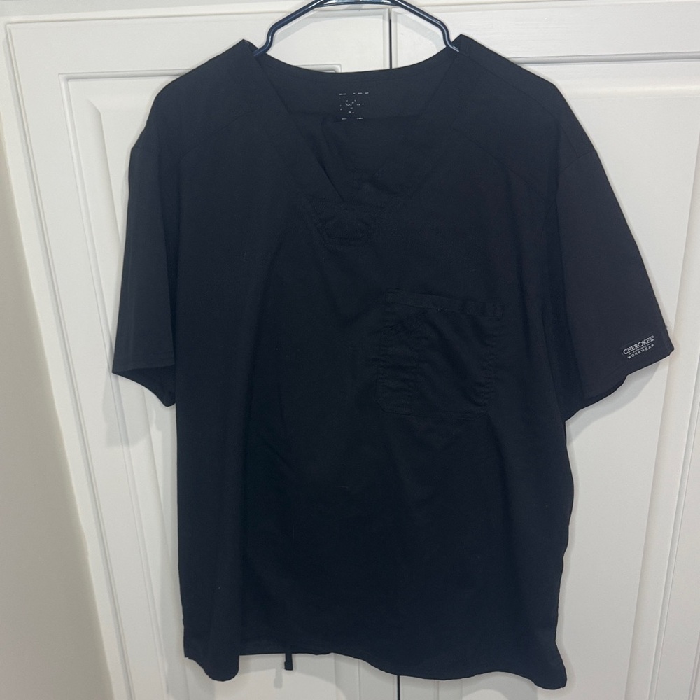 Men's Black Scrub Set - Cherokee Workwear Revolution